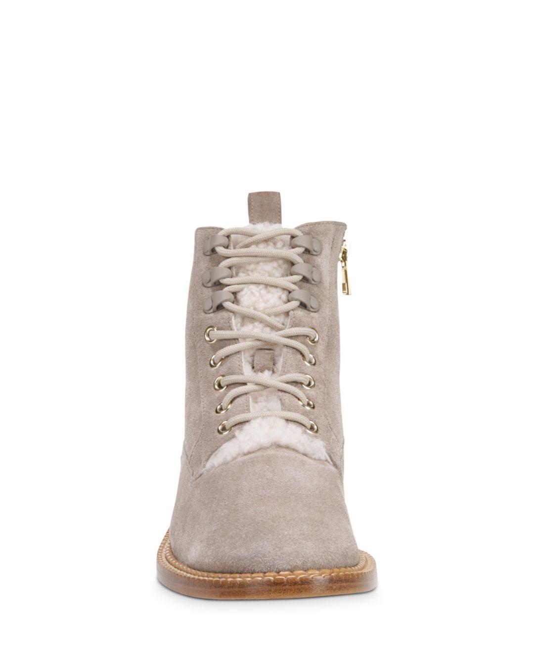 vince shearling boots