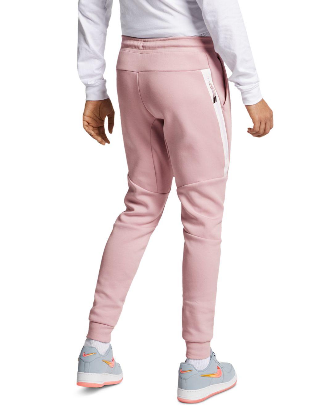 Lijken serveerster Fonetiek Nike Tech Fleece Jogger Pants in Pink for Men | Lyst