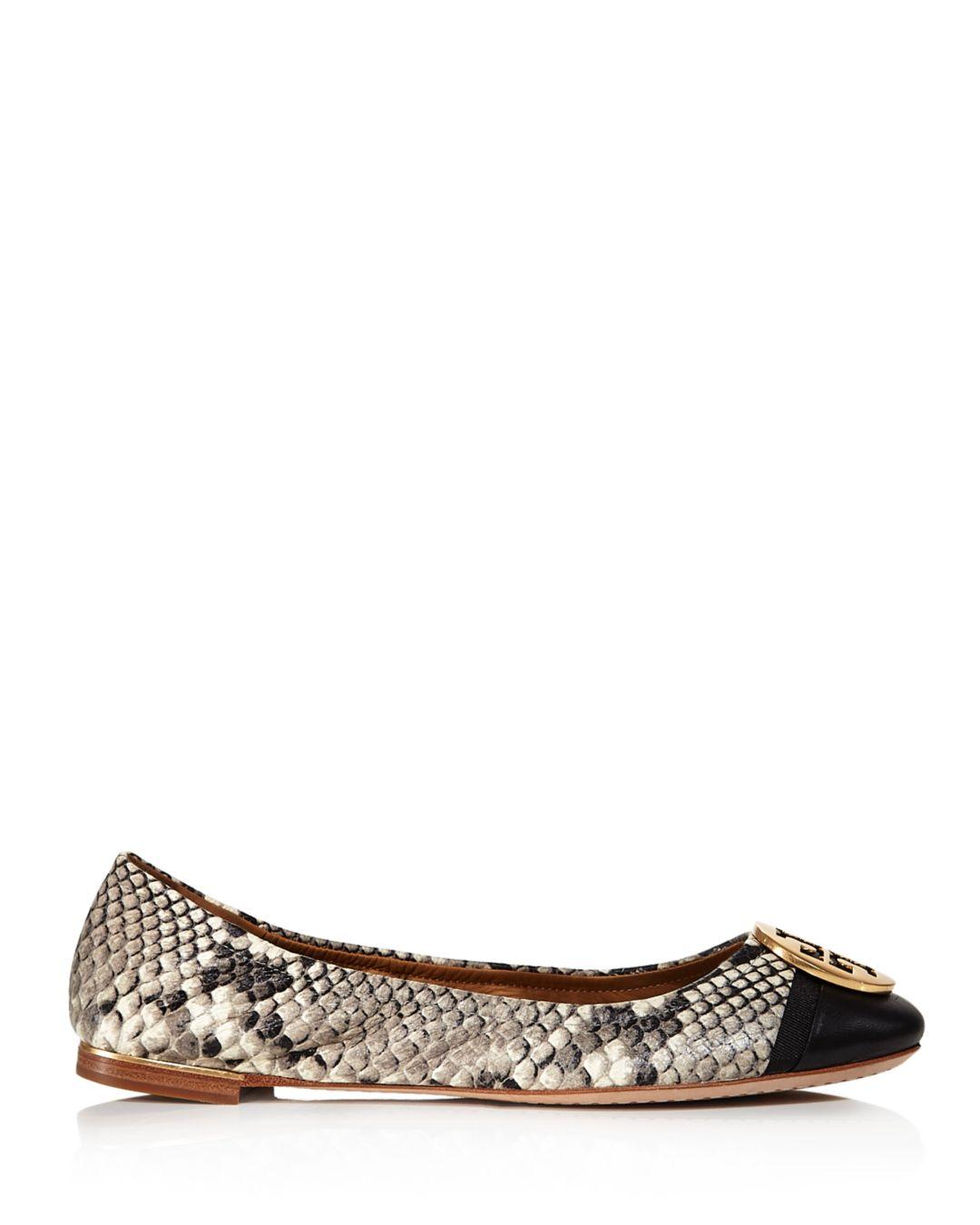 tory burch minnie cap toe ballet flats