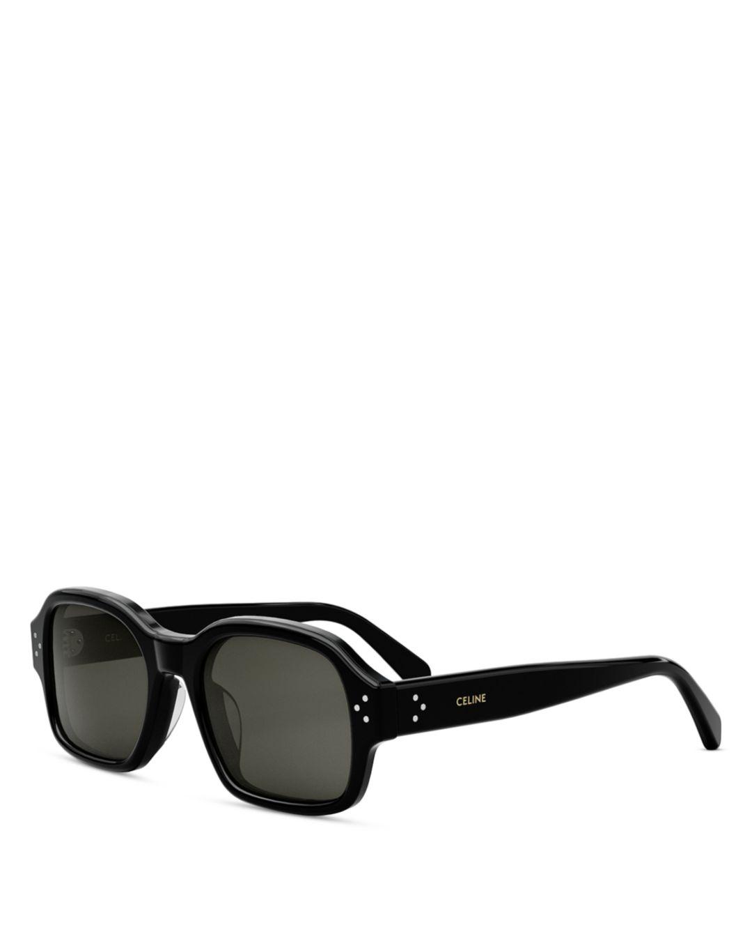 Celine Bold 3 Dots Geometric Sunglasses in Black Lyst