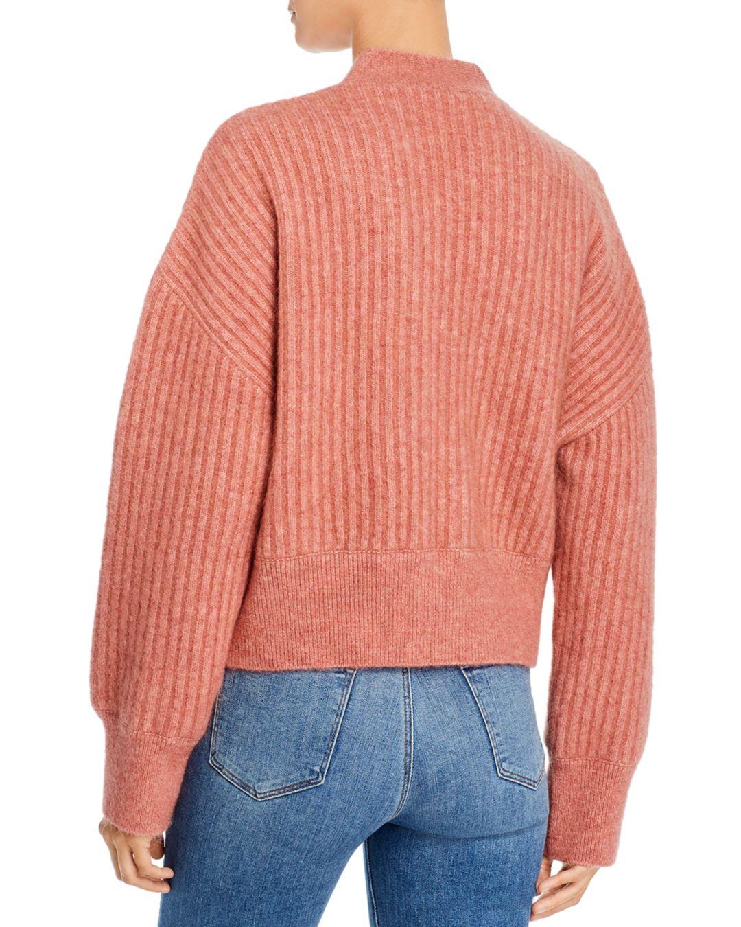 anine bing pink sweater
