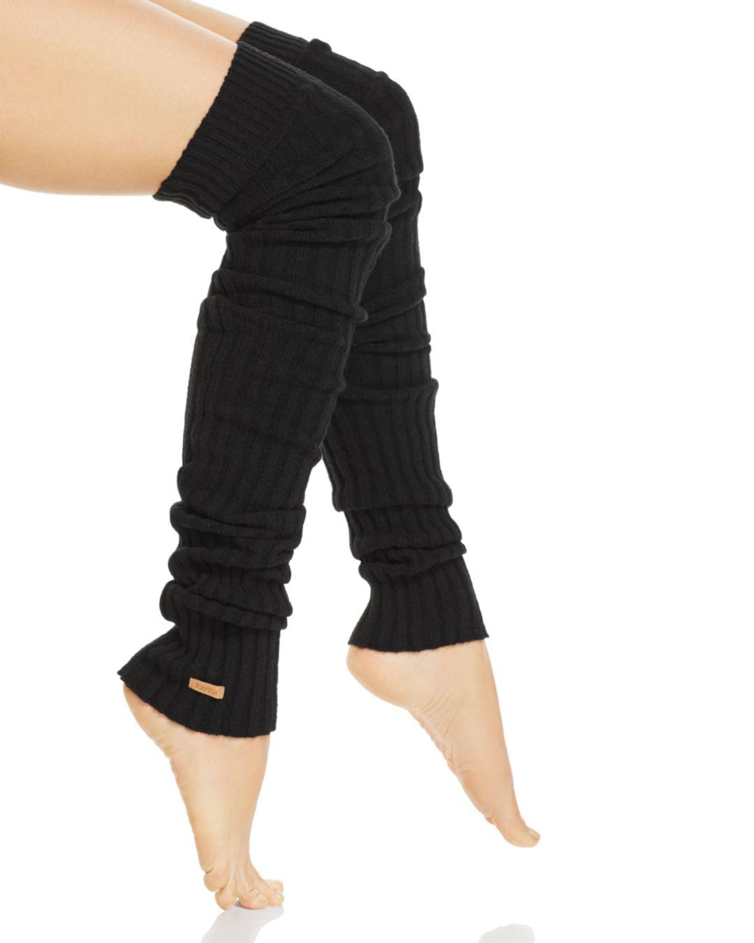 thigh high leg warmers
