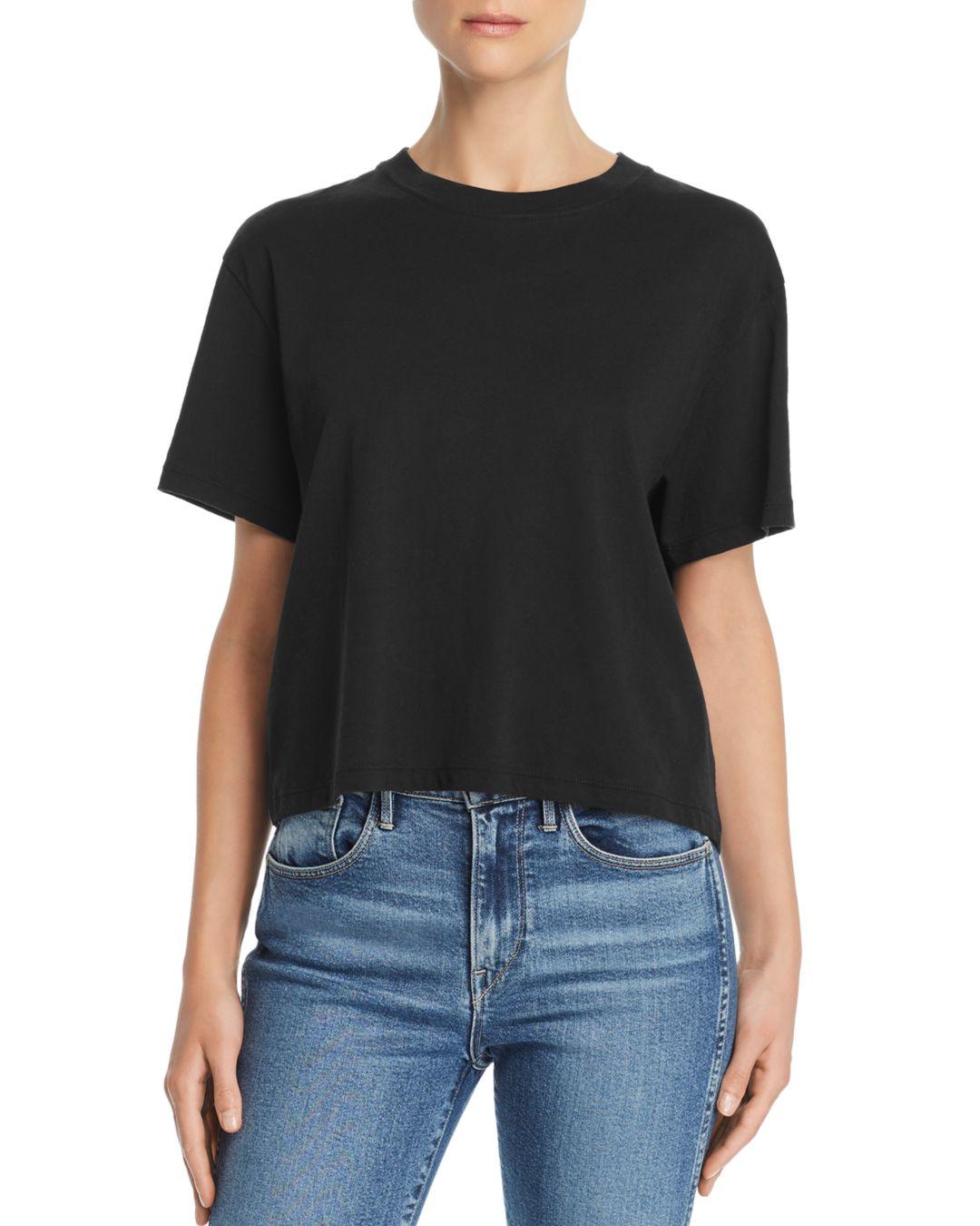 ATM Classic Jersey Tee in Black - Lyst