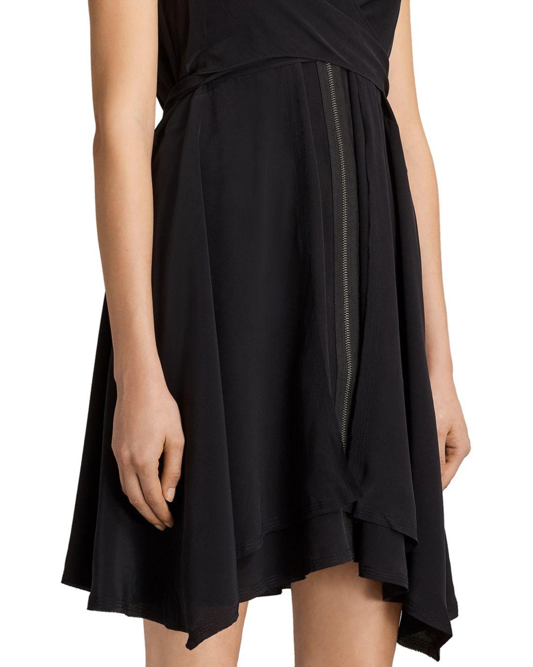 allsaints jayda silk dress ALLSAINTS Jayda Silk Dress