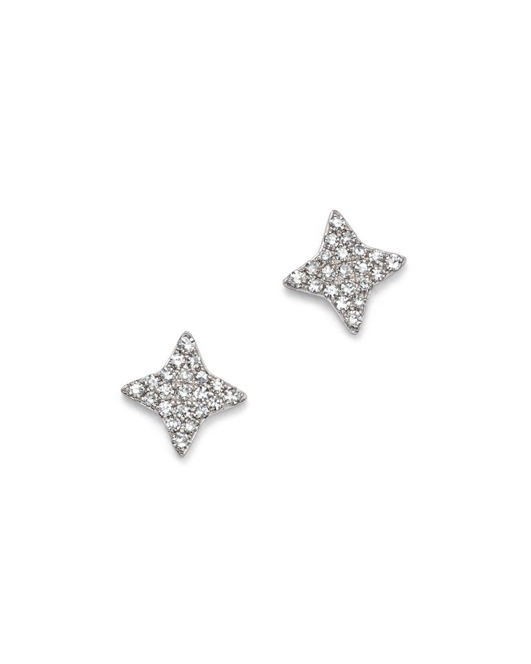 Lyst Kc Designs 14k White Gold Small Starburst Diamond Stud Kc Designs Women S 14k White Gold Small Starburst Diamond Stud Earrings