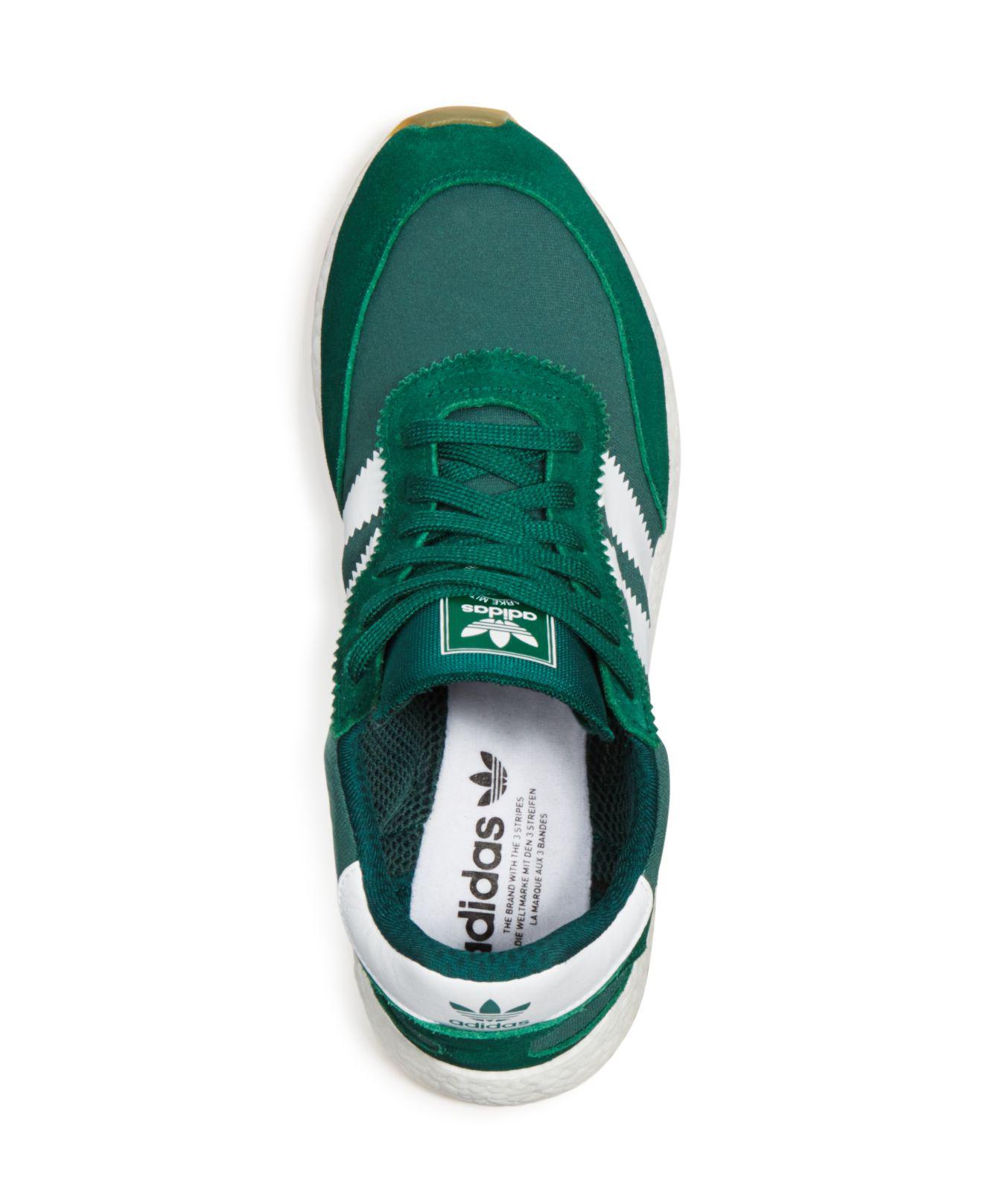 adidas Men's Iniki Runner Lace Up Sneakers in Dark Green (Green) for Men |  Lyst