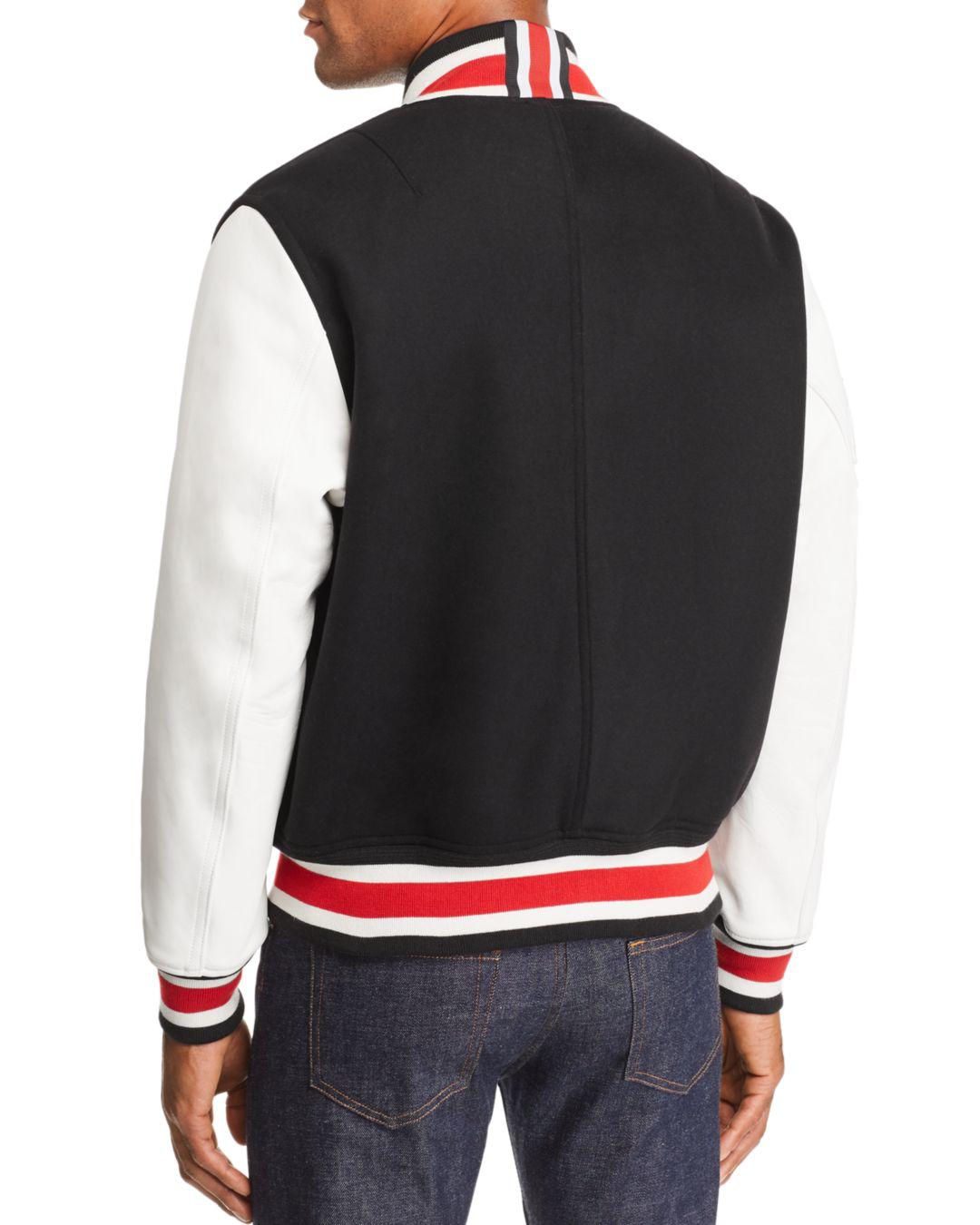 Tommy Hilfiger X Lewis Hamilton Varsity Jacket in Black for Men | Lyst