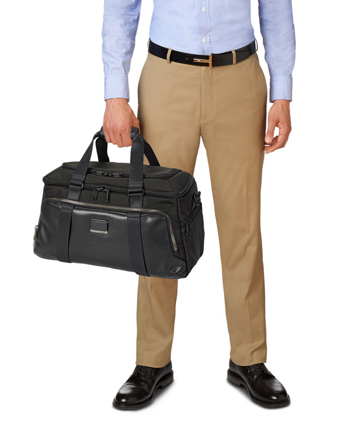 Tumi Alpha Bravo Mccoy Gym Bag in Black for Men Lyst