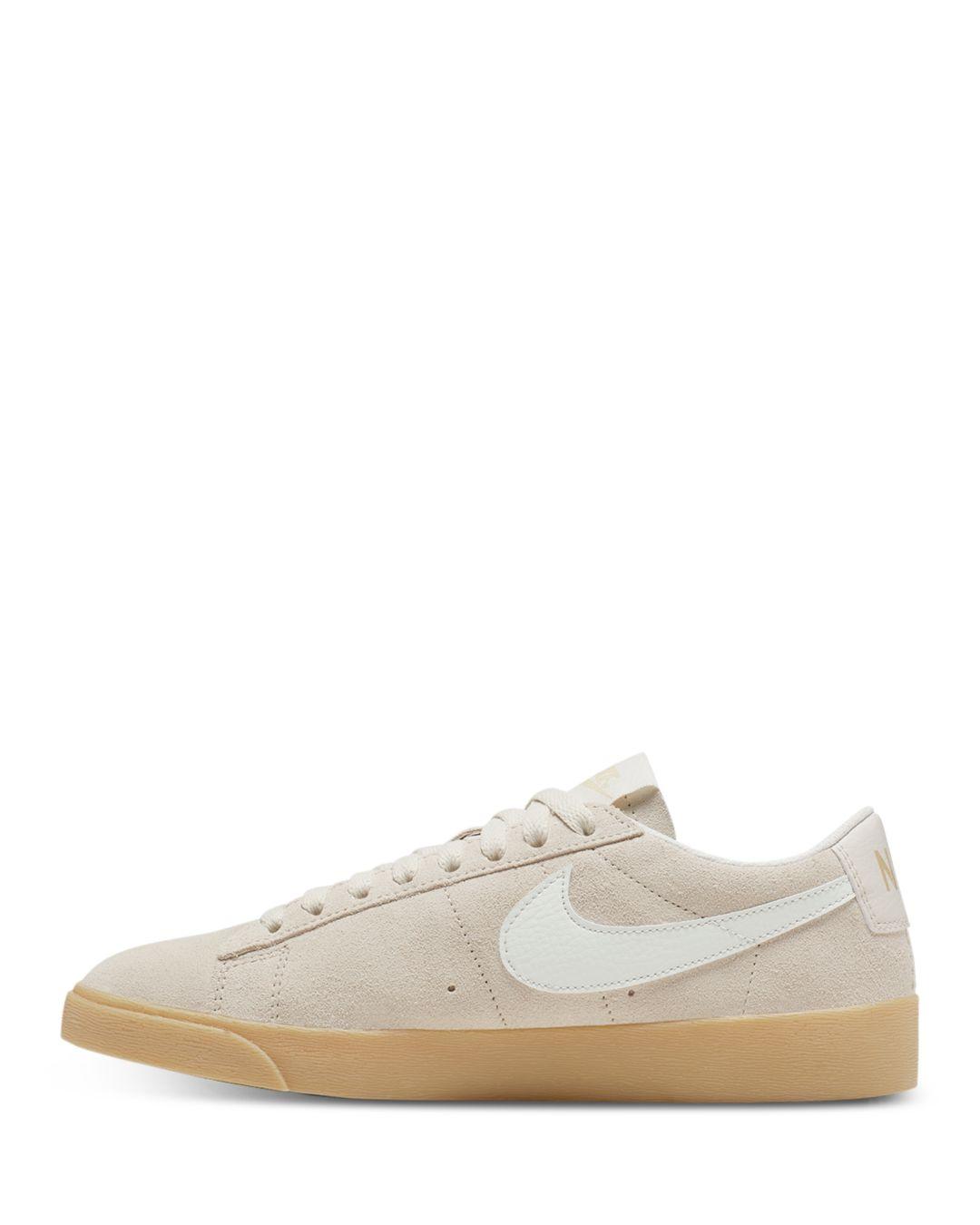 Nike Synthetic Women S Blazer Low Top Sneakers In White Lyst