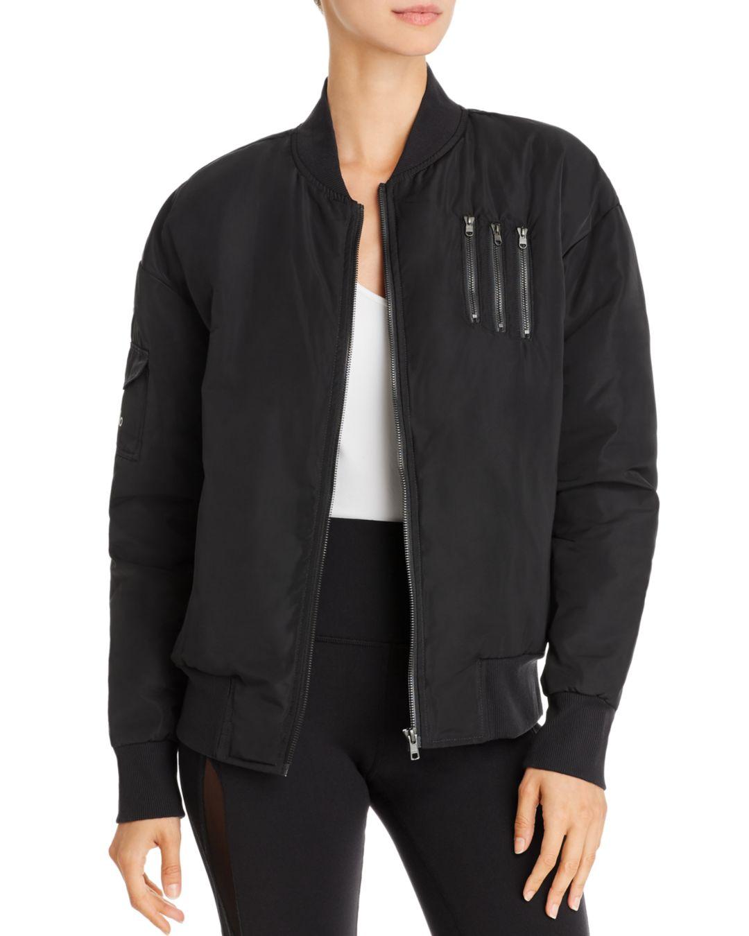 black squad bomber jacket
