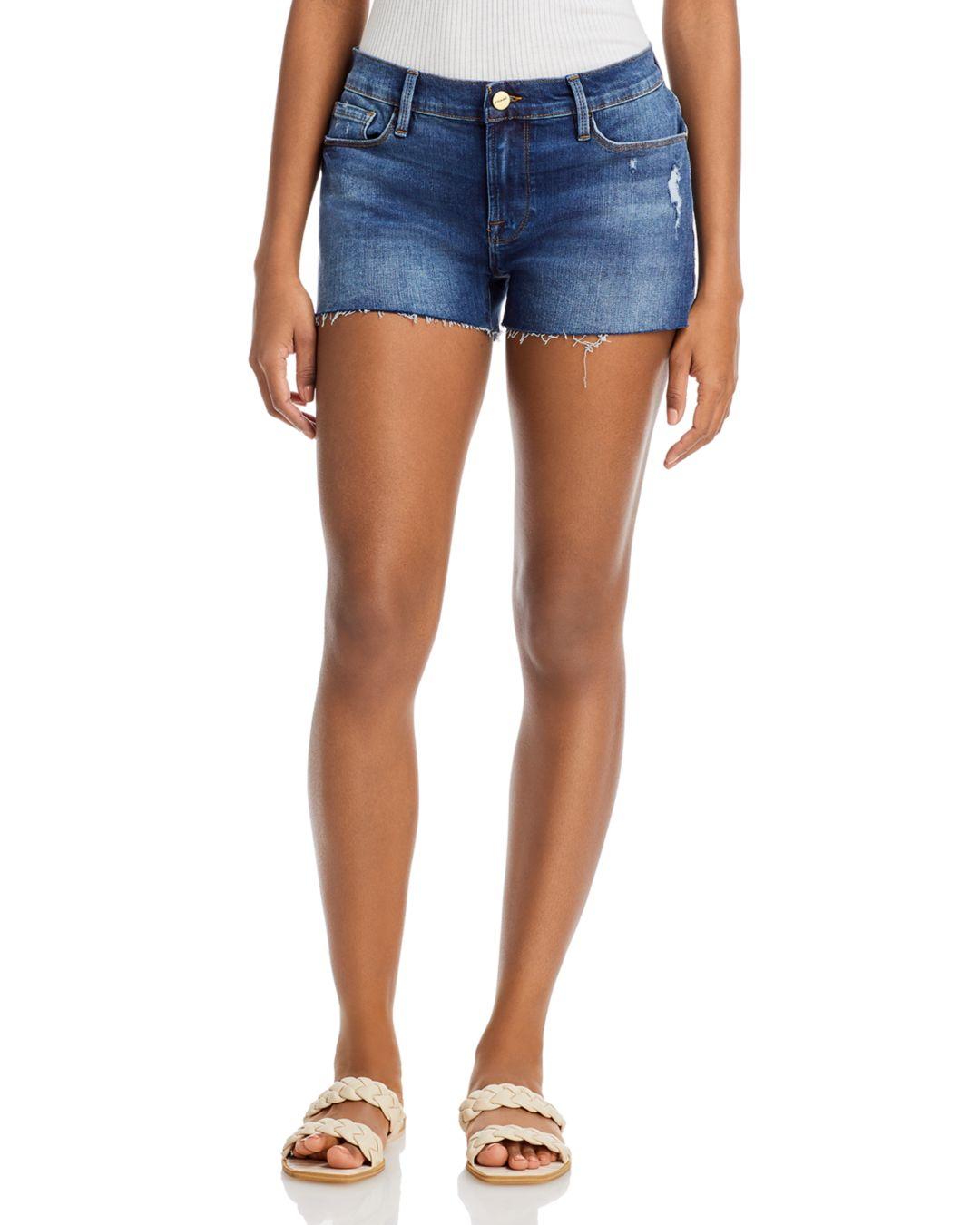 cut off denim shorts