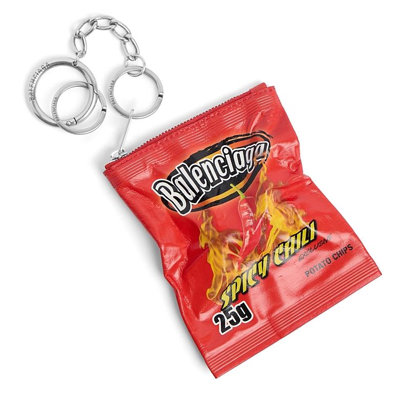 Balenciaga Charm/ Keychain Chips in Red | Lyst