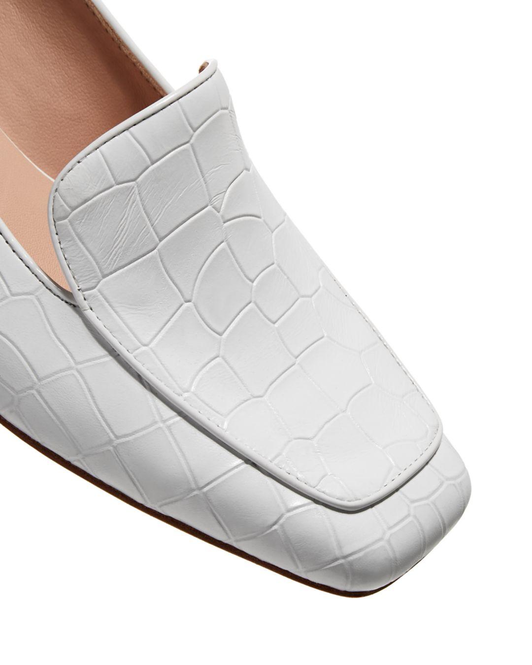 Sahiba Block Heel Slingback Loafers 