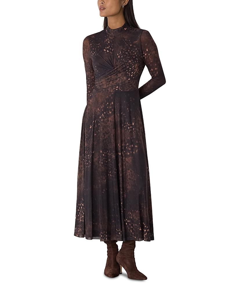 Horse Print Whistles Print Dress Whistles Spotted Animal Mesh Dress In Brown Lyst Horse Print Whistles Print Dress Whistles Spotted Animal Mesh Dress In Brown Lyst