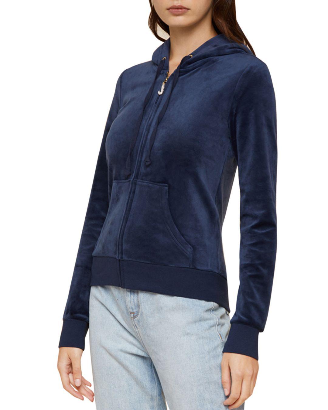 juicy couture robertson velour hoodie