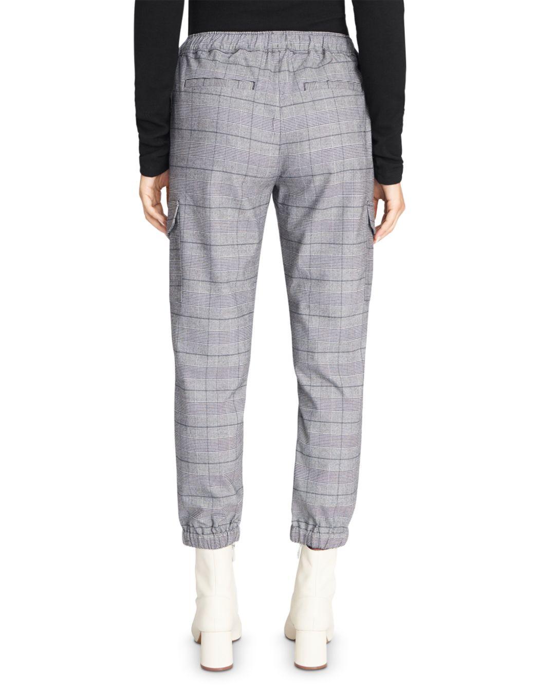 Glen plaid joggers Clearance