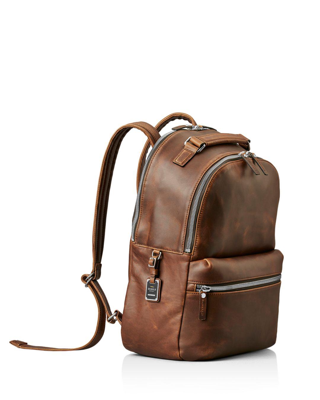 runwell leather backpack