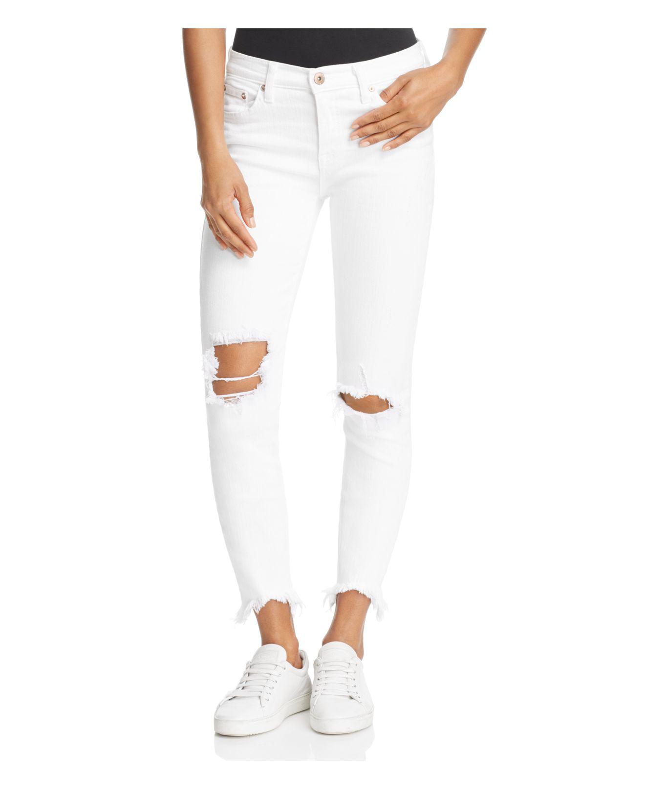pistola white jeans