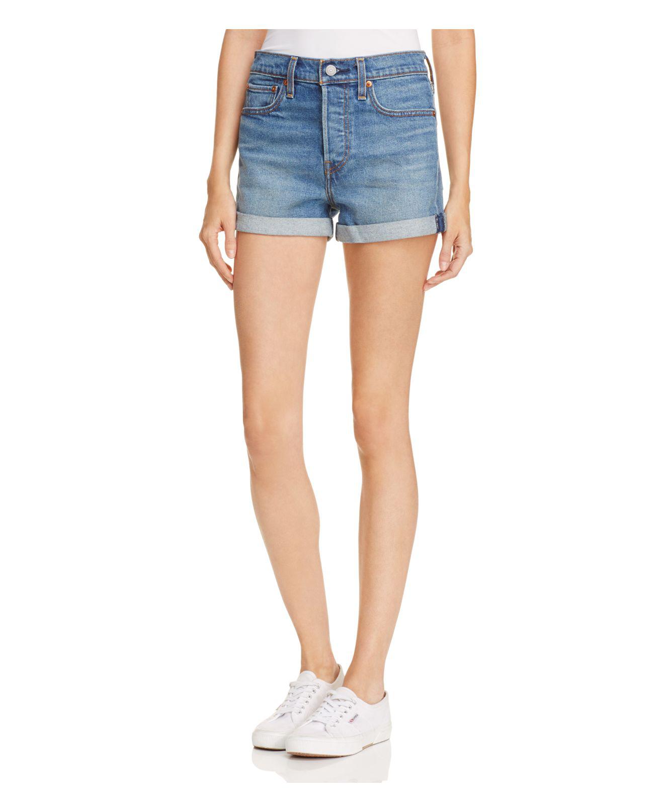 levi's wedgie denim shorts