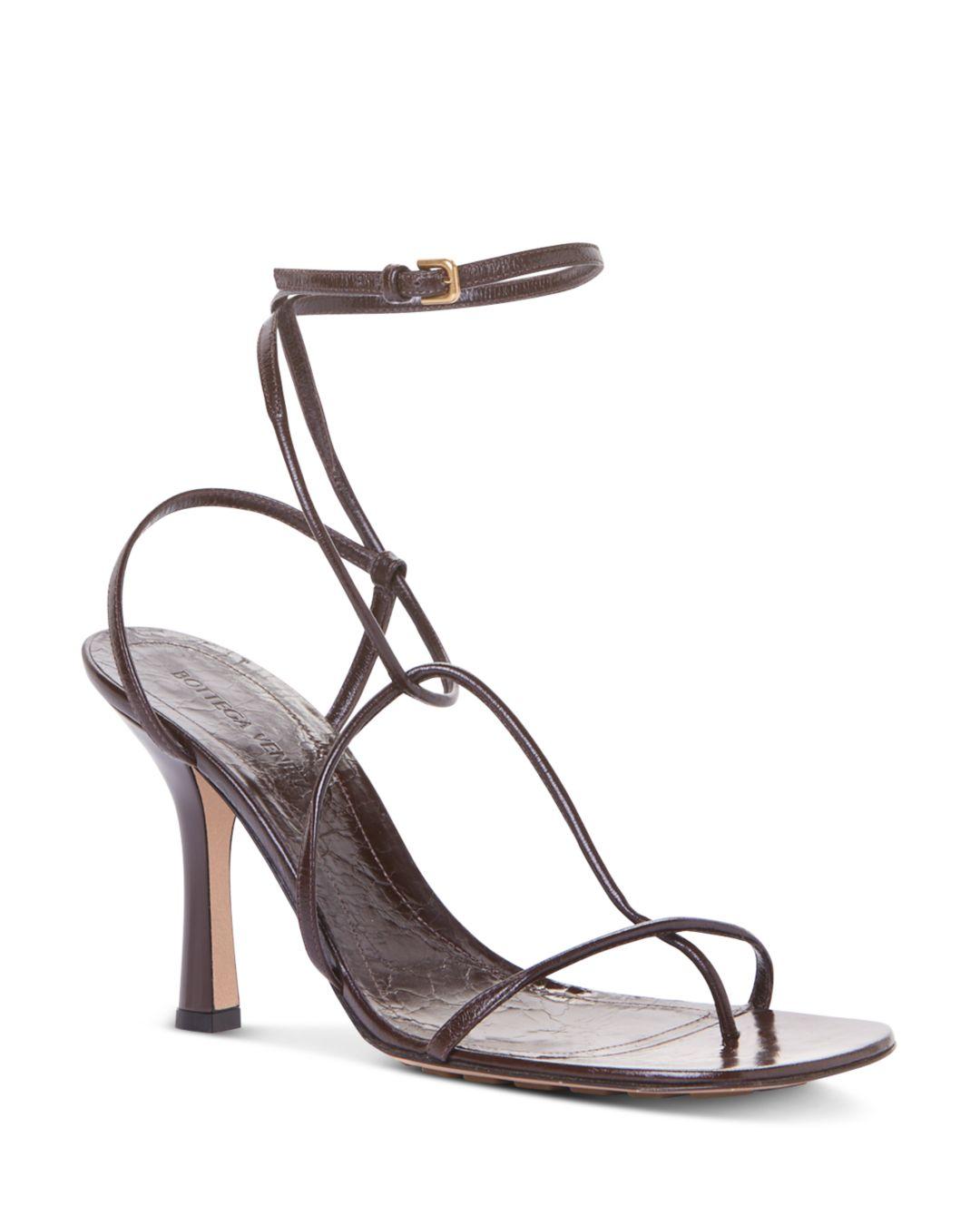 bottega veneta sandals brown
