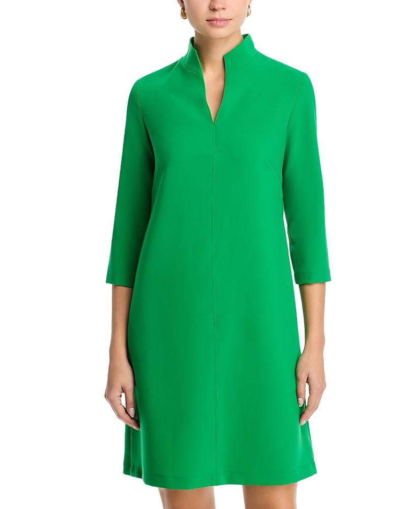 caroline green dress Caroline Green Print Short Current Air Dress- SALE L