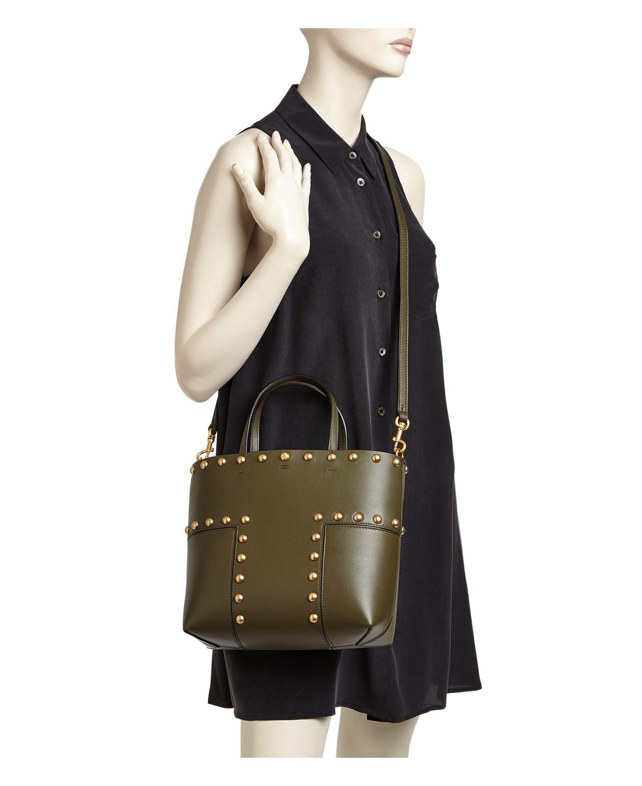 tory burch mini block t tote