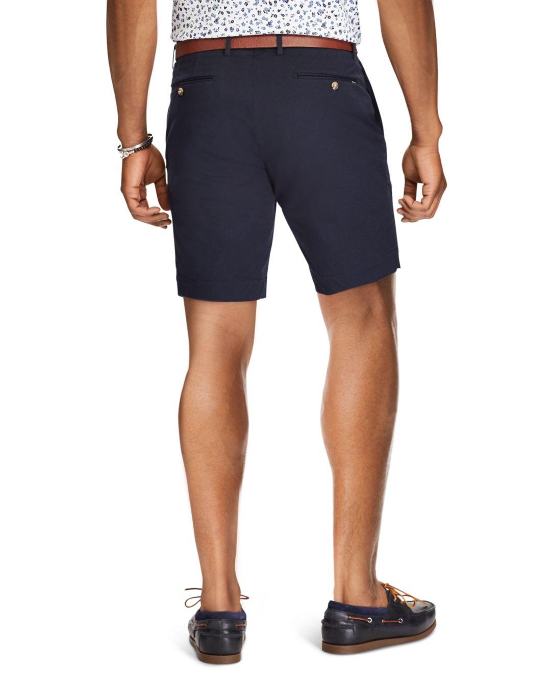 Polo Ralph Lauren 9.5 - Inch Stretch Slim Fit Twill Shorts in Blue for Men  | Lyst