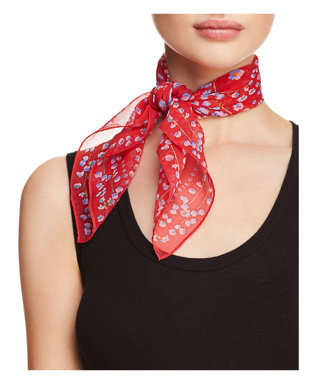 silk bandana scarf