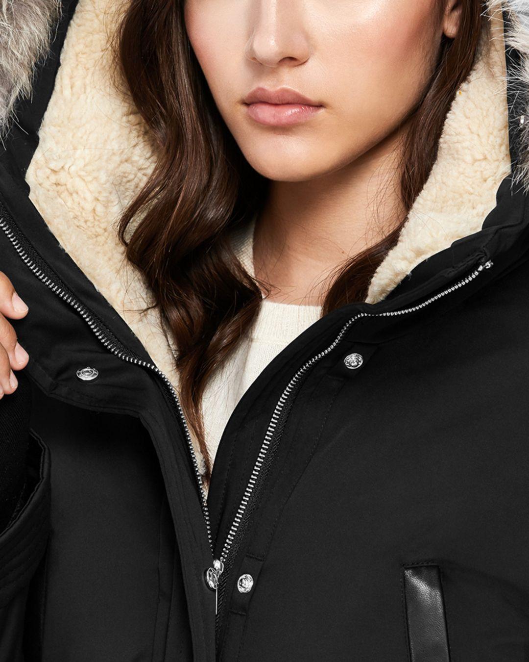 soia & kyo saundra hooded down coat