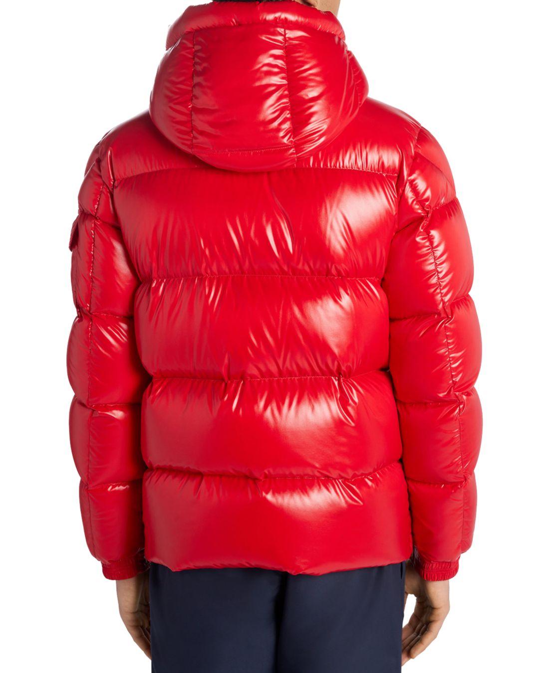 red padded jackets