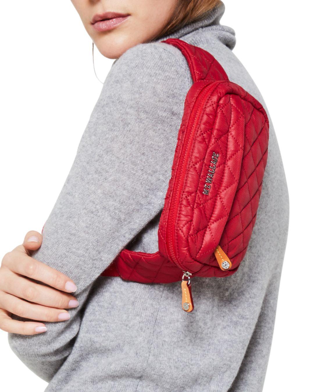 MZ Wallace Synthetic Metro Belt Bag in 