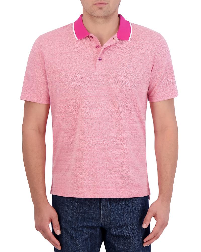 Robert Graham store pink polo shirt