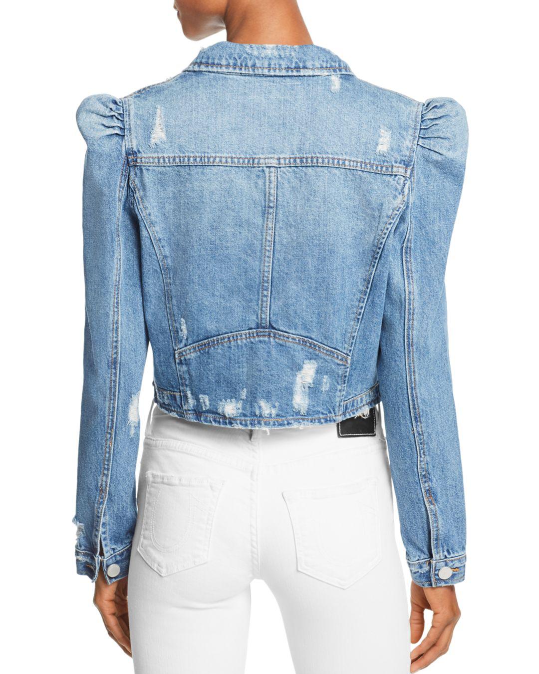 Puff Arm Denim Jacket | estudioespositoymiguel.com.ar