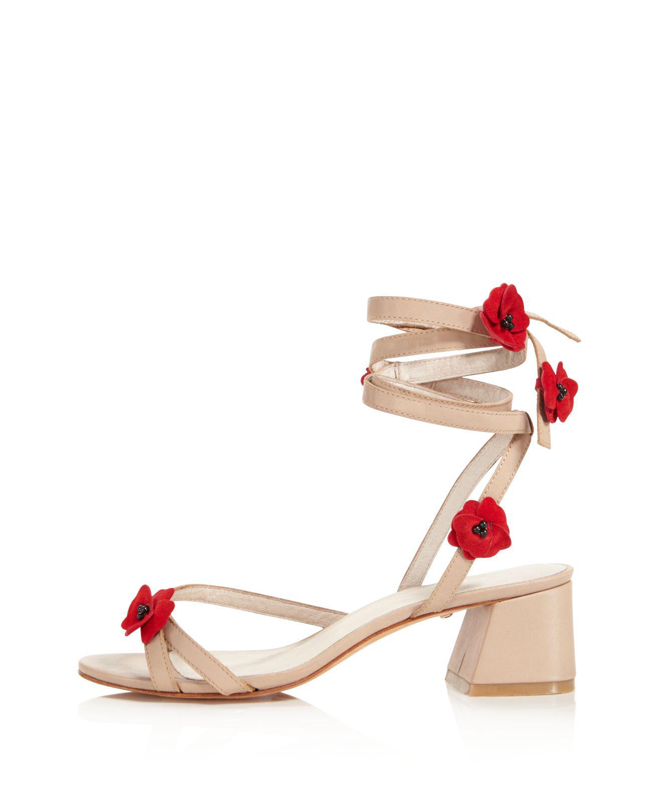 block heels embellished