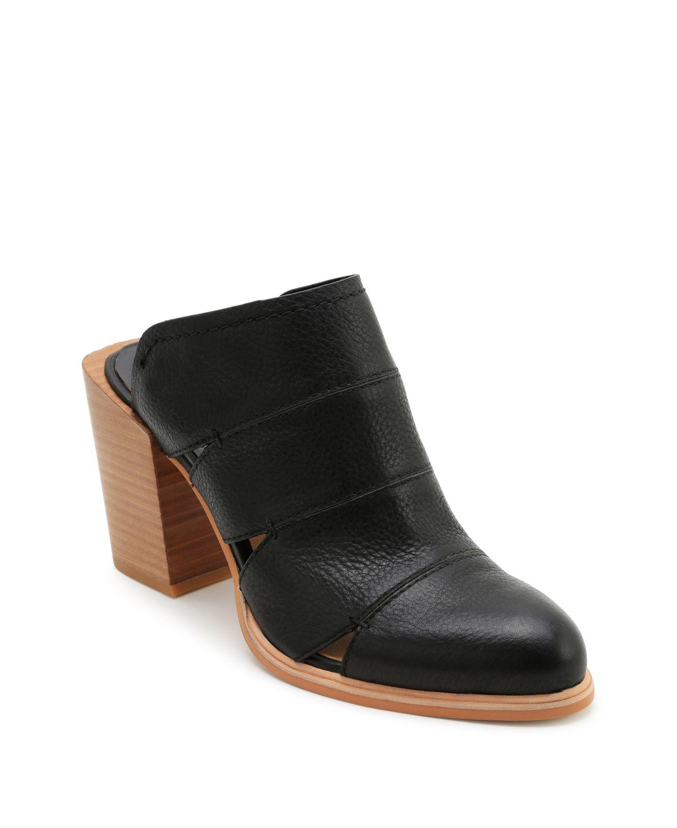 dolce vita leather mules