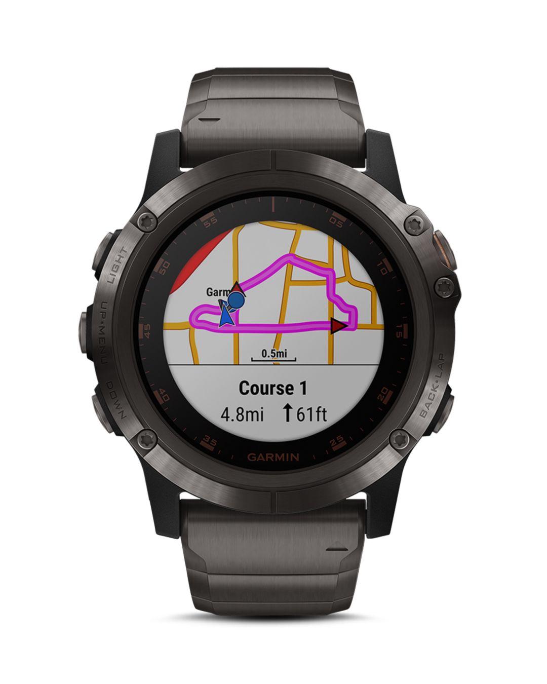 garmin fenix 5 plus titanium strap