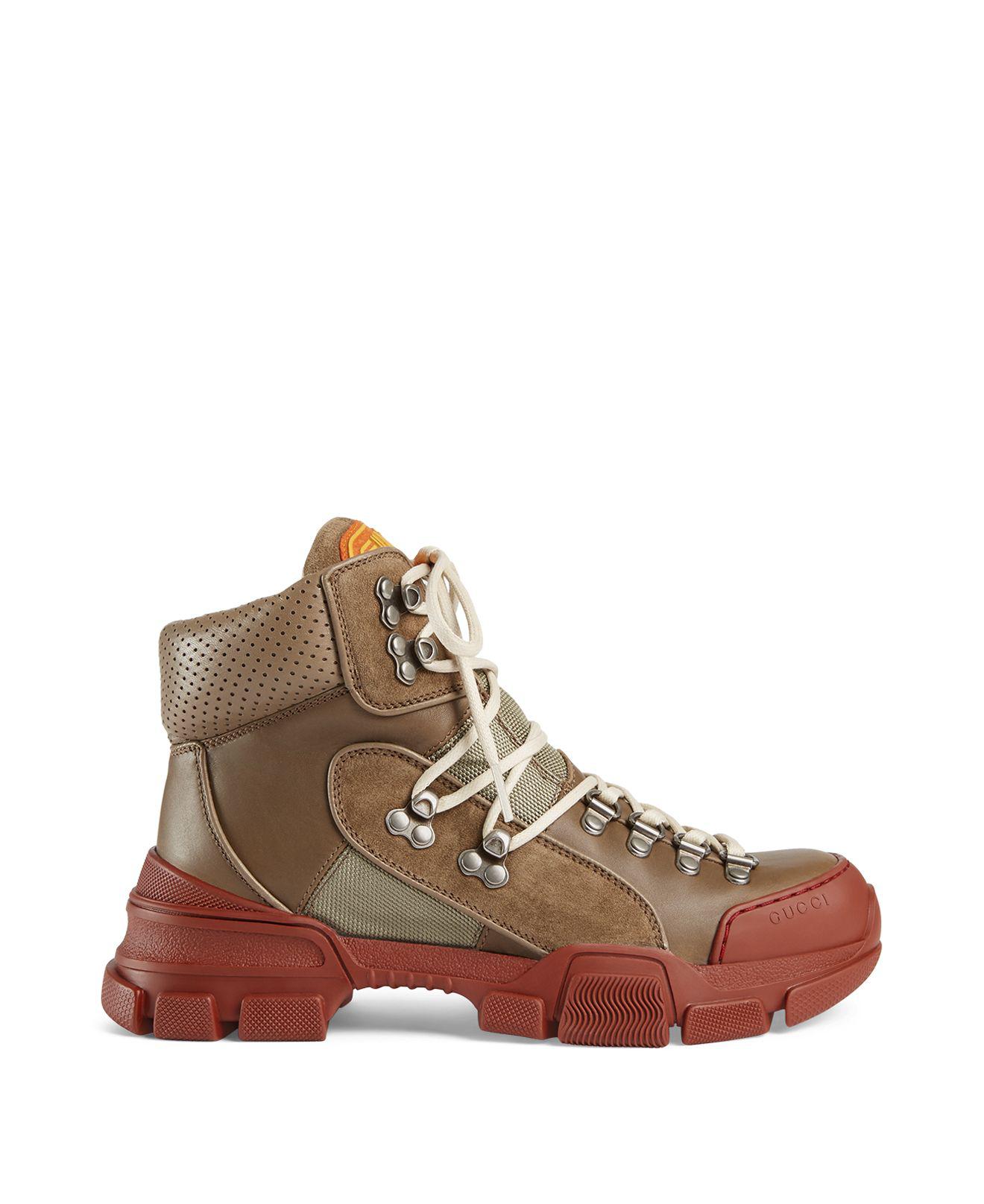 gucci hiking boots women's
