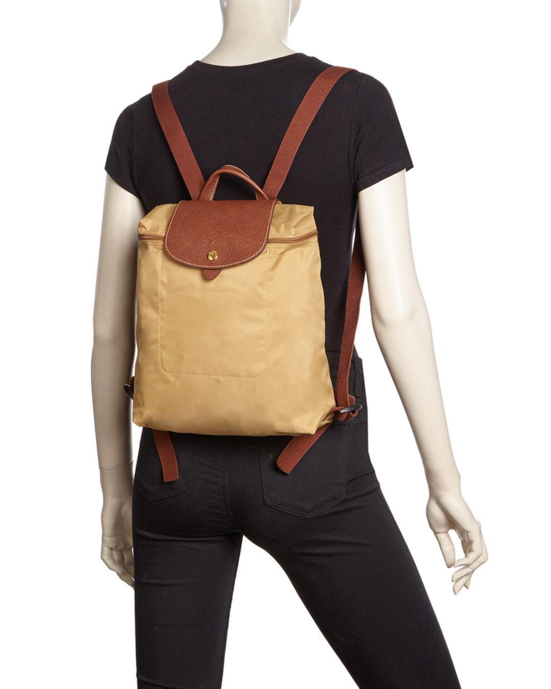 longchamp backpack honey