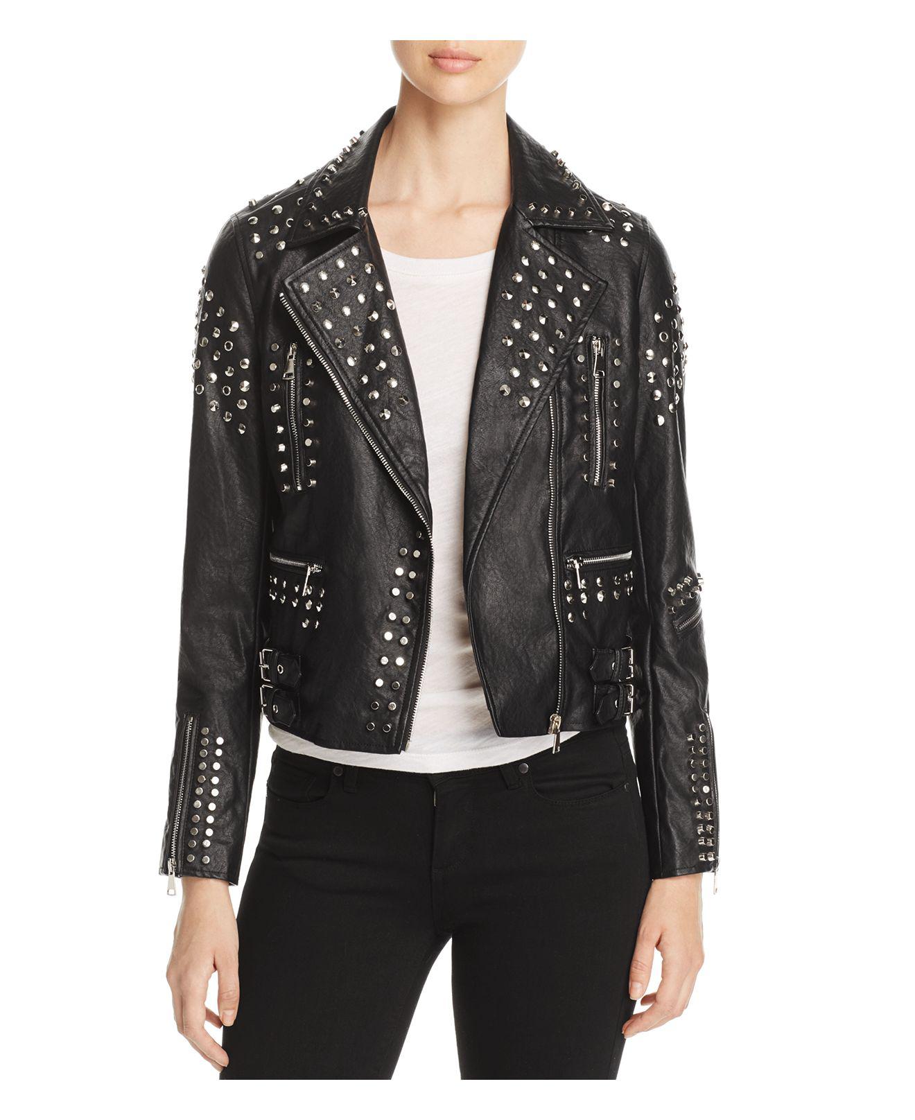 Studded Faux Leather Jacket Amazon Images