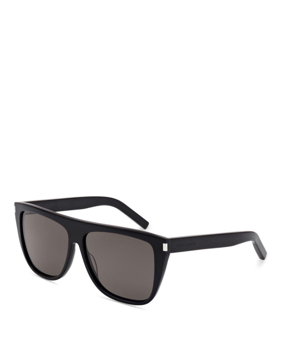 ysl flat top sunglasses
