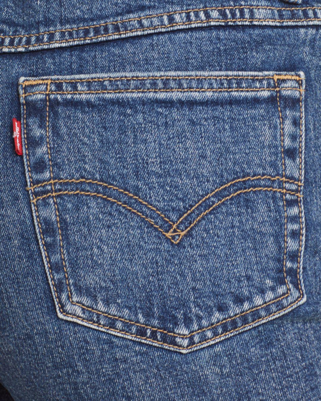 levi's cropped mom jeans