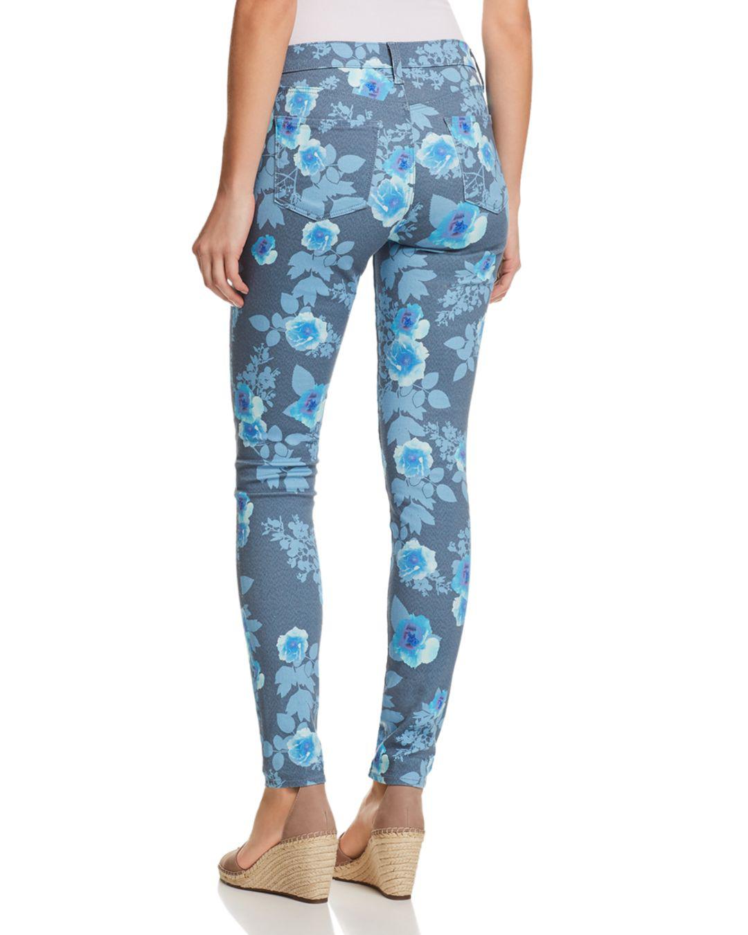 j brand floral jeans