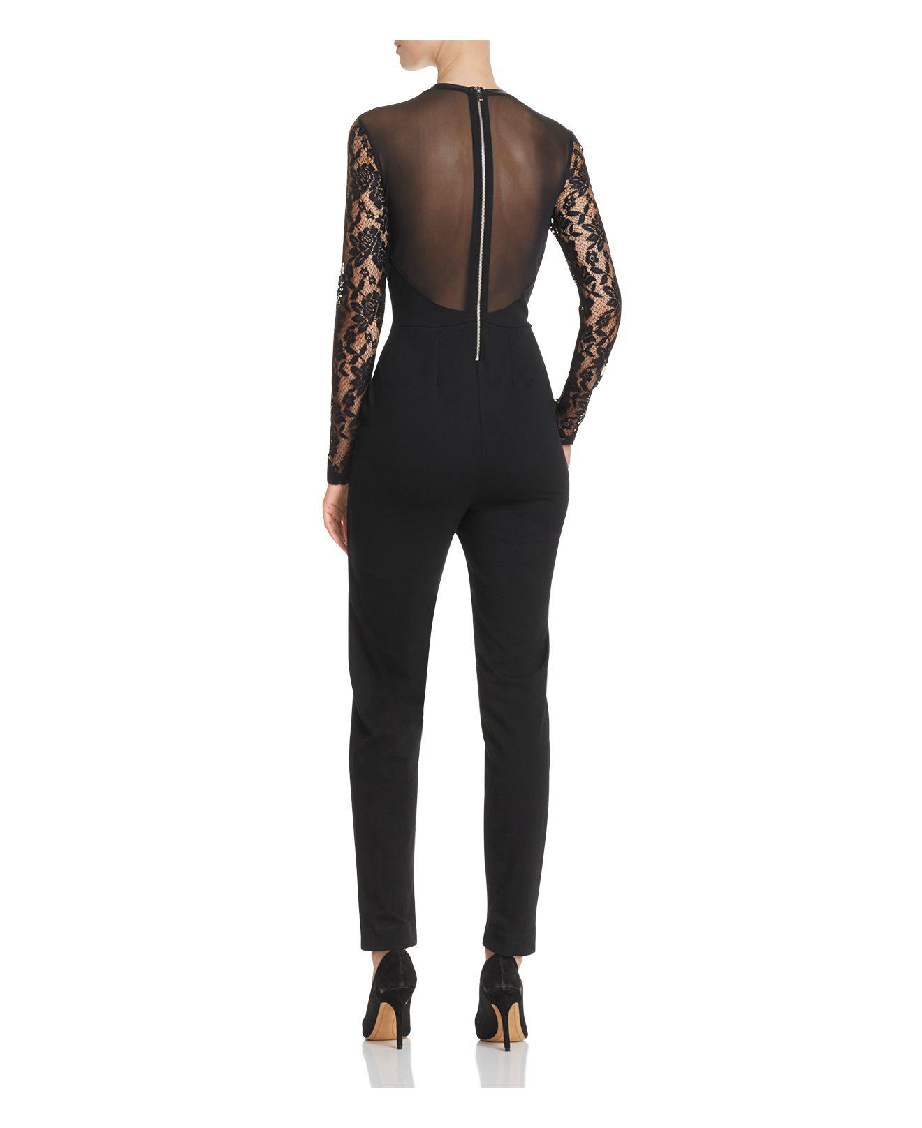 french connection lace jumpsuit