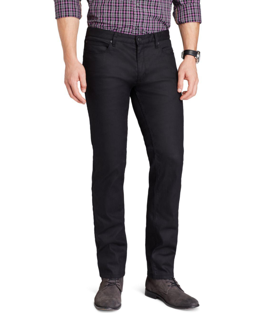med hensyn til personale Studiet HUGO 708 Slim Fit Jeans In Black for Men | Lyst
