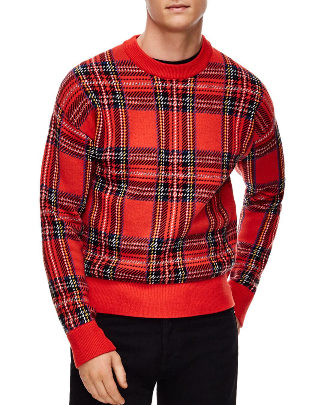 tartan jumper mens