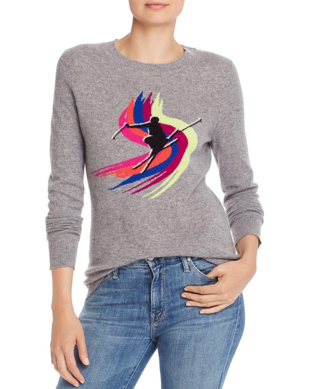 aqua cashmere sweater