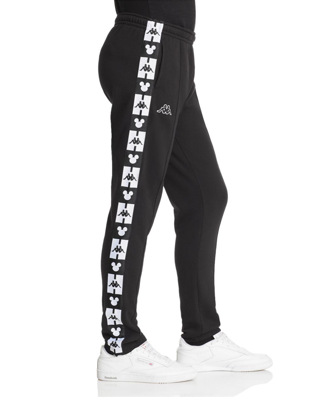 Kappa X Disney Authentic Alphonso Track Pants in Black for Men - Lyst