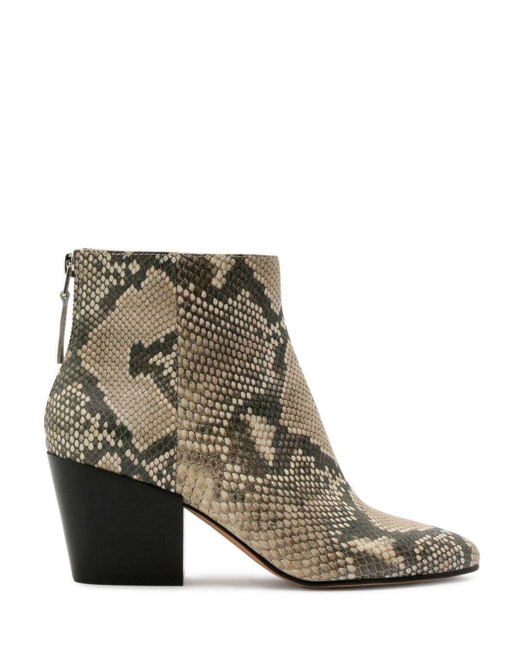snakeskin boots dolce vita