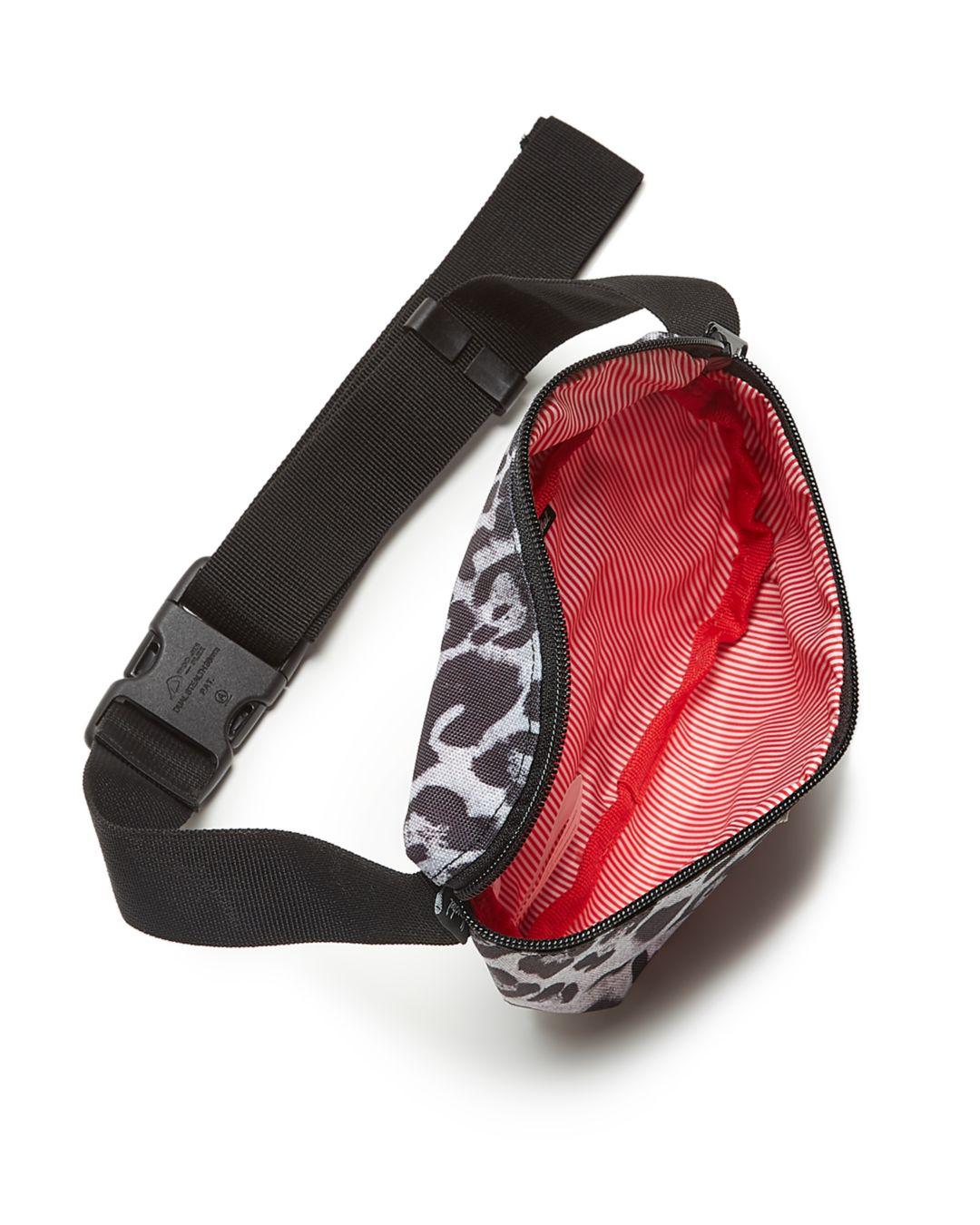 herschel leopard fanny pack