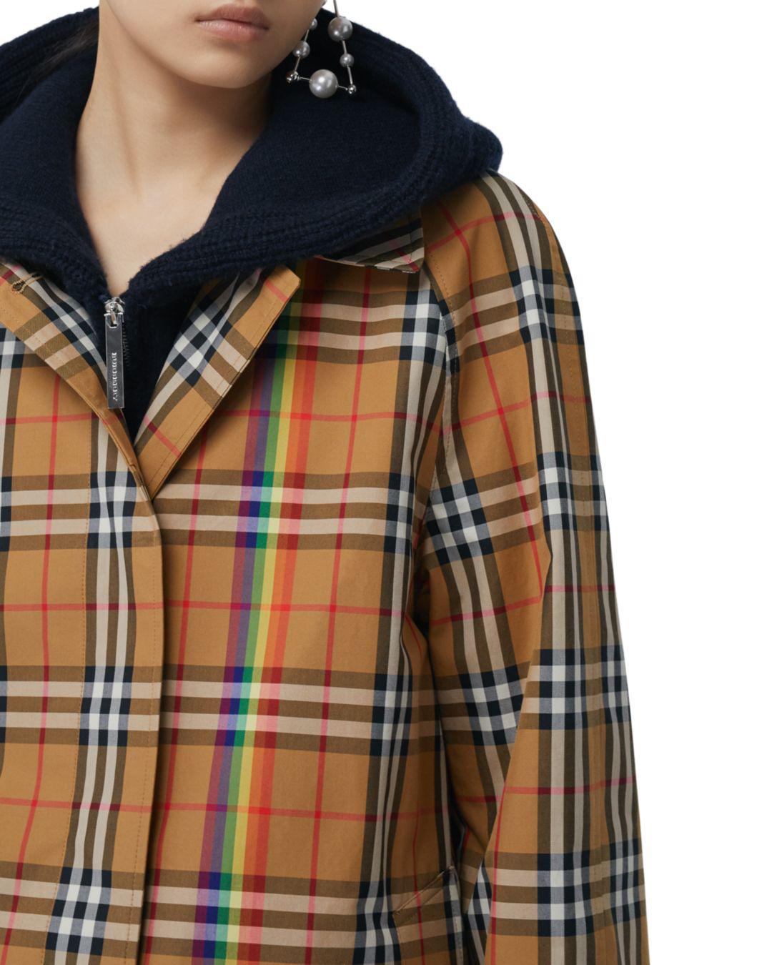 burberry jacket rainbow